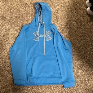 Blue Under Armour Hoodie/Sweatshirt
